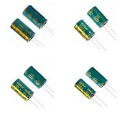 160V DIP High Frequency Aluminum Electrolytic Capacitor 1uF 2.2uF 3.3uF 4.7uF 6.8uF 8.2uF 10uF 15uF 22uF 33uF 47uF 68uF 82uF AUOQKQUT(160V 68uF 10PCS)