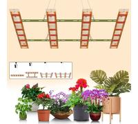 160W 624LEDs spectre complet LED lampe pour plantes, 11500lm panneau ultra lumineux lampe de croissance pour les plantes d'intérieur, la lumière des plantes pour les semis de plantes