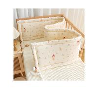 (160X28cm, P1) Ensemble de pare-chocs de lit de bébé réglable et protection de tête de lit, protections latérales de lit pour