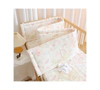 (160X28cm, P7) Ensemble de pare-chocs de lit de bébé réglable et protection de tête de lit, protections latérales de lit pour