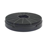 160X31.5mm,1PCS,Universel,Filtre à charbon actif for hotte/E60TEW2J82-11/maille de carbone PP 70/noir/diamètre 160/épaisseur 31.5