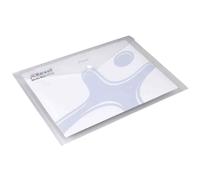 [16131WH] REXEL Lot de 5 Chemises à pression A3 transparent