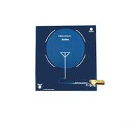 1614 MHz pour antenne de communication satellite construite sur plate-forme PCB avec gain 3,1 dBi bande passante 81 MHz et pour terminaison SMA femelle