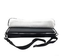 1617 Trous Doublé Sac Flûte Souple avec Lignes de Sécurité Réfléchissantes et Sangle de Transport Réglable (16 trous)