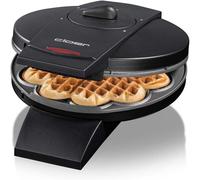 1620 Gaufrier Pour Gaufres En Forme De C?ur,930 W,Taille De Gaufre 15,5 Cm,Degré De Brunissement Infiniment Variable,Noir