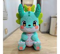 16236 pièces Blocs de construction en forme de dragon, modèle DIY pour adolescents, puzzle créatif conçu pour les adolescents et adultes, jouets intellectuels pour adultes, décoration de la maison, ca