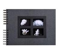 [16241E] Exacompta Album photos à spirales 50 pages noires Passion - 32x22 cm...