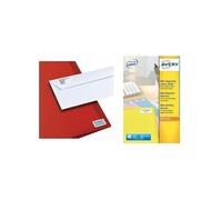 Avery Mini étiquettes Laser 1625 blanches 38,1 x 21,2 mm – 25 feuilles A4