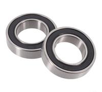 162872RS Lot de 2 roulements de vélo pour moyeux de vélo Cassette Pédalier 16 x 28 x 7 mm en acier Double joint en caoutchouc