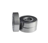 163010-2RS 16 * 30 * 10mm roulements à billes 2/4 pièces diamètre intérieur 16mm diamètre extérieur 30mm épaisseur 10mm roulement (Color : 163010-2RS 16X30X10, Size : 2PCS)