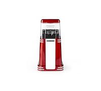 Melissa Machine à popcorn rétro 16310187 – 1200 W – 40–60 g – sans huile – rouge/blanc