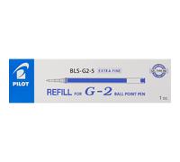 [163241-12] Pilot Lot de 12 Recharges BLS-G2 5 pour Stylo Roller Gel Pointe F...