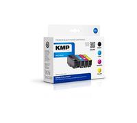 KMP Encre remplace Epson 33XL, T3357, T3351, T3361, T3362, T3363, T3364 compatible pack bundle noir,