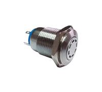 1638Z 16mm Flat round head multipoint lamp elevator push button switch ON-OFF IB16D-P11Z-DD NWPNLXEA(12V White LED)