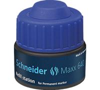 [164003-3] Schneider Lot de 3 Stations de recharge Maxx 640 bleu pour Marqueu...
