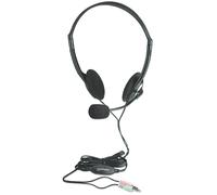 [164429] Manhattan Casque Stéréo avec Micro Silver, 2.0m