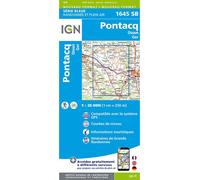 1645sb pontacq ossun ger - - Collectif - Ign Institut Geographique National - Atlas / carte