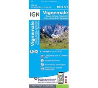 Carte IGN Vignemale 1647OT Bleu TU