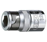 1649329 Adaptateur ouille carrée, hexagonale HEX 1/4" 23mm GEDORE