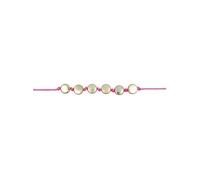 165 Perles rondes 5 x 7 mm - doré