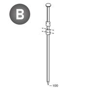 1650 POINTES 20° 34 X 100 LISSES - ASLAFIX - 20341001