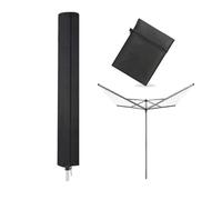 165cm×16cm Housse Séchoir à Linge,Tissu Oxford 210DHousse de Protection pour Séchoir,Housse de Protection pour séchoir,Housse Sechoir Parapluie Extérieur,Para proteger el tendedero de ropa de exterior