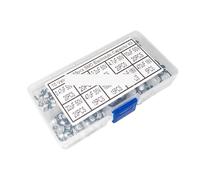 165PCS 10Values SMD Aluminum Electrolytic Capacitor Assorted Kit Set Samples Kit 0.47uF 1uF 2.2uF 4.7uF 10uF 22uF 47uF 100uF EKFBQBGW