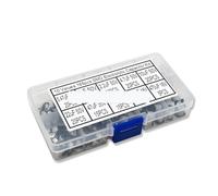 165Pcs/lot 10Values SMD Aluminum Electrolytic Capacitor Assorted Kit Set Samples Kit 0.47uF 1uF 2.2uF 4.7uF 10uF 22uF 47uF 100uF AUOQKQUT