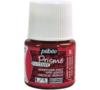 [166014] Pébéo Flacon 45ml Peinture Fantasy Prisme à effet alvéolé FLEUR CERISE