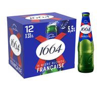 1664 Biere Blonde 5,5° 12X33Cl