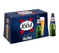 1664 Bière Blonde 5,5° 18 x 25cl