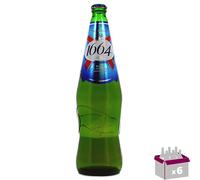 1664 Bière blonde 5.5° 6x75 cl verre perdu