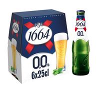 1664 Biere Blonde Sans Alcool 0,0° 6X25Cl