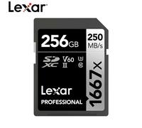 ( 1667X-256GB) Lexar carte SD classe 10 V10 V30 V60 V90 U3 UHS-II 32GB 64GB 128GB 256GB 512GB SDHC SDXC haute vitesse 4K 8K carte mémoire pour appareil photo