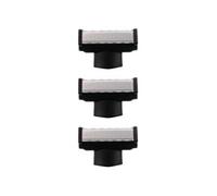 16680055 - Lot de 3 têtes de rasage de rechange pour tondeuse Melissa 16680054 - Noir