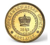 168 Pièce de Monnaie Ancienne Italienne, Monnaies Antiques Italien, Collection de pièces Monnaies Argent Or française, Piece Monnaie napoléon pour collectionneur (1852 Adelaide Gold 5Pounds)