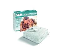 Imetec Couverture et coussin chauffant 16804 55 W Blanc tissu
