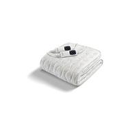 Imetec Sur-matelas électrique 16882 – Coton blanc – 2 personnes