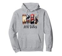 1692 : procès de sorcières de Vibes Salem, Style Gothique Historique Sweat à Capuche