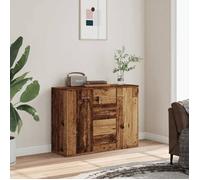 (16996)Commode - contemporain - Buffet rangement - vieux bois 88x30x64 cm bois d'ingénierie poid:28.15 kg