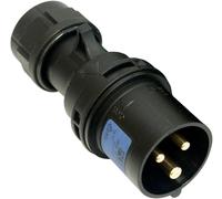 16A 230V 3P ALL BLACK PLUG 013-6X (PCE) Qté X 1