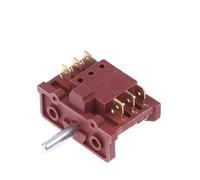 16A T150 AC interrupteur de four 4 positions de vitesse interrupteur de chauffage électrique bouton 6 broches interrupteur de four de cuisinière rotatif interrupteur de contrôle de température