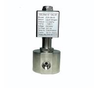 16bar 2 voies azote liquide cryogène -196 ℃ ~ 0℃ électrovanne 1/4 1/8 Orifice 1 mm SS304 DN1 Valve en acier inoxydable (45661, NPT-DC12V)