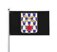 16E Régiment D'Infanterie Américain : Conduite En État D'Ivresse Drapeau Avec Œillets Bannière Résistant Aux Intempéries Drapeaux Pour Maison Fête Extérieur 3X5Ft
