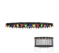 16FT Trampoline Shade Cover, Round PE Canopy Top Net, UV Proof Sunscreen