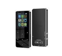 (16G,Black)Bluetooth-compatible Mp3 MP4 Player Hifi Metal Portable Music Walkman With Fm Radio Recording Touch Key 1.8 Inch Screen Player