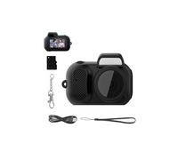 (16G Memory Card)Mini Camera Keychain, 1080P Mini Digital Camera Keychain Nostalgic Camera