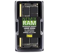 16GB 1X16GB DDR4 2666MHZ PC4-21300 2Rx8 1.2V CL19 260-PIN ECC Unbuffered SODIMM NEMIX RAM Compatible avec Synology D4ES03-16G NAS 25 Series: DS1825+ DS1525+ DS925+ DS725+ DS7255+ +