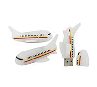 16GB Avion Forme des clefs USB, Stylo Drive Memoria Flash Reste pendrives Disque Flash USB clé USB u Disquette clé USB USB 2.0 Pen Drive pendrive (Red)