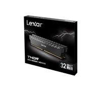 Kit Barrettes mémoire 32Go (2x16Go) DIMM DDR4 Lexar Thor 3200Mhz (Noir)